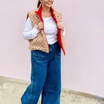 Marni Floral Fleece Vest - Pep & Punch