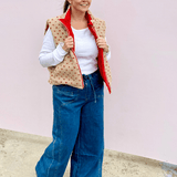 Marni Floral Fleece Vest - Pep & Punch