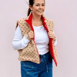 Marni Floral Fleece Vest - Pep & Punch