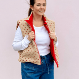 Marni Floral Fleece Vest - Pep & Punch