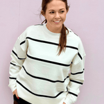 Martina Oversized Crew Sweatshirt - Pep & Punch