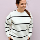 Martina Oversized Crew Sweatshirt - Pep & Punch