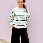 Martina Oversized Crew Sweatshirt - Pep & Punch