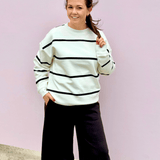 Martina Oversized Crew Sweatshirt - Pep & Punch