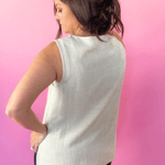 Monica Button Vest - Pep & Punch