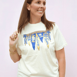 Mustangs Banners and Bows Tee - Pep & Punch