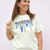 Mustangs Banners and Bows Tee - Pep & Punch