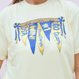 Mustangs Banners and Bows Tee - Pep & Punch