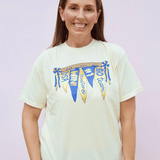Mustangs Banners and Bows Tee - Pep & Punch