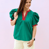 Noel Short Sleeve Top - Pep & Punch
