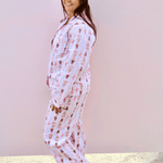 Nutcracker Ribbons Flannel Pj Set - Pep & Punch