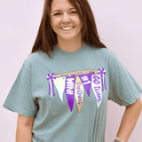 Panther Banners and Bows Tee - Pep & Punch
