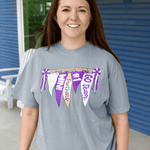 Panther Banners and Bows Tee - Pep & Punch