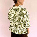 Paris Paisley 3/4 Sleeve Top - Pep & Punch