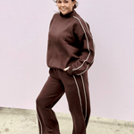 Piper Scuba Mock Neck Sweatshirt - Pep & Punch