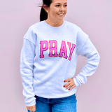 Pray Foil Graphic Sweatshirt - Pep & Punch