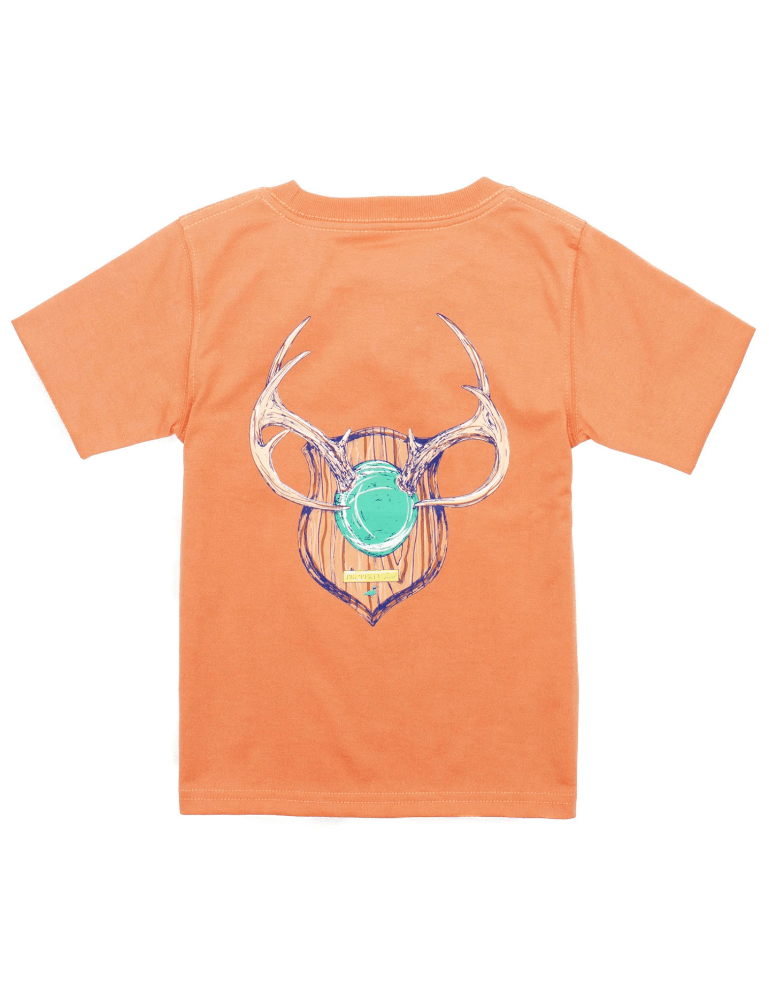 Properly Tied | Boys Antler Mount SS T-Shirt - Pep & Punch
