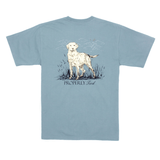 Properly Tied | Labrador SS Steel Blue T-Shirt - Pep & Punch