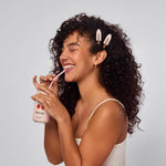 Recycled Plastic Creaseless Clips 4pc Set - Cherry Print - Pep & Punch