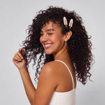 Recycled Plastic Creaseless Clips 4pc Set - Cherry Print - Pep & Punch