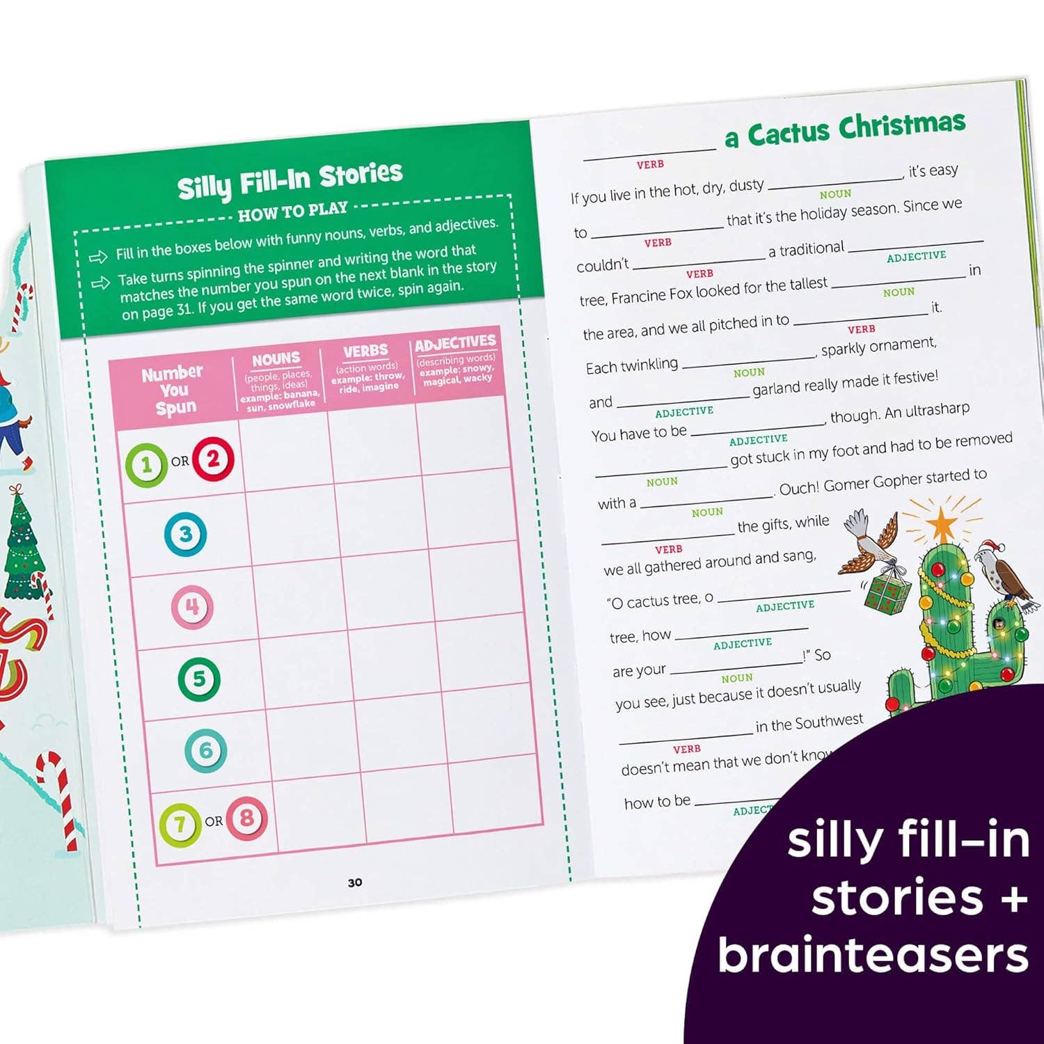 Reindeer Games Activity Book - Pep & Punch