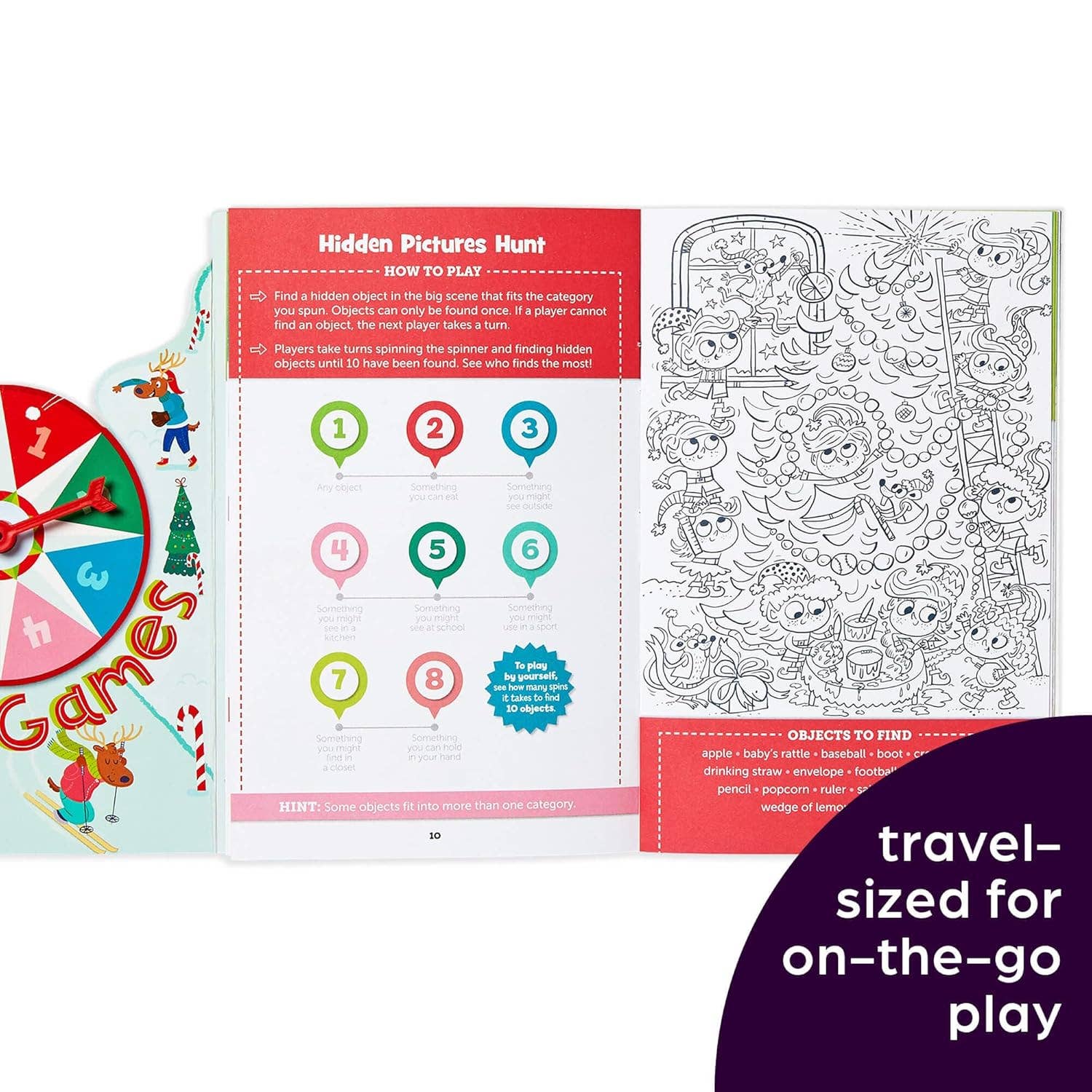 Reindeer Games Activity Book - Pep & Punch