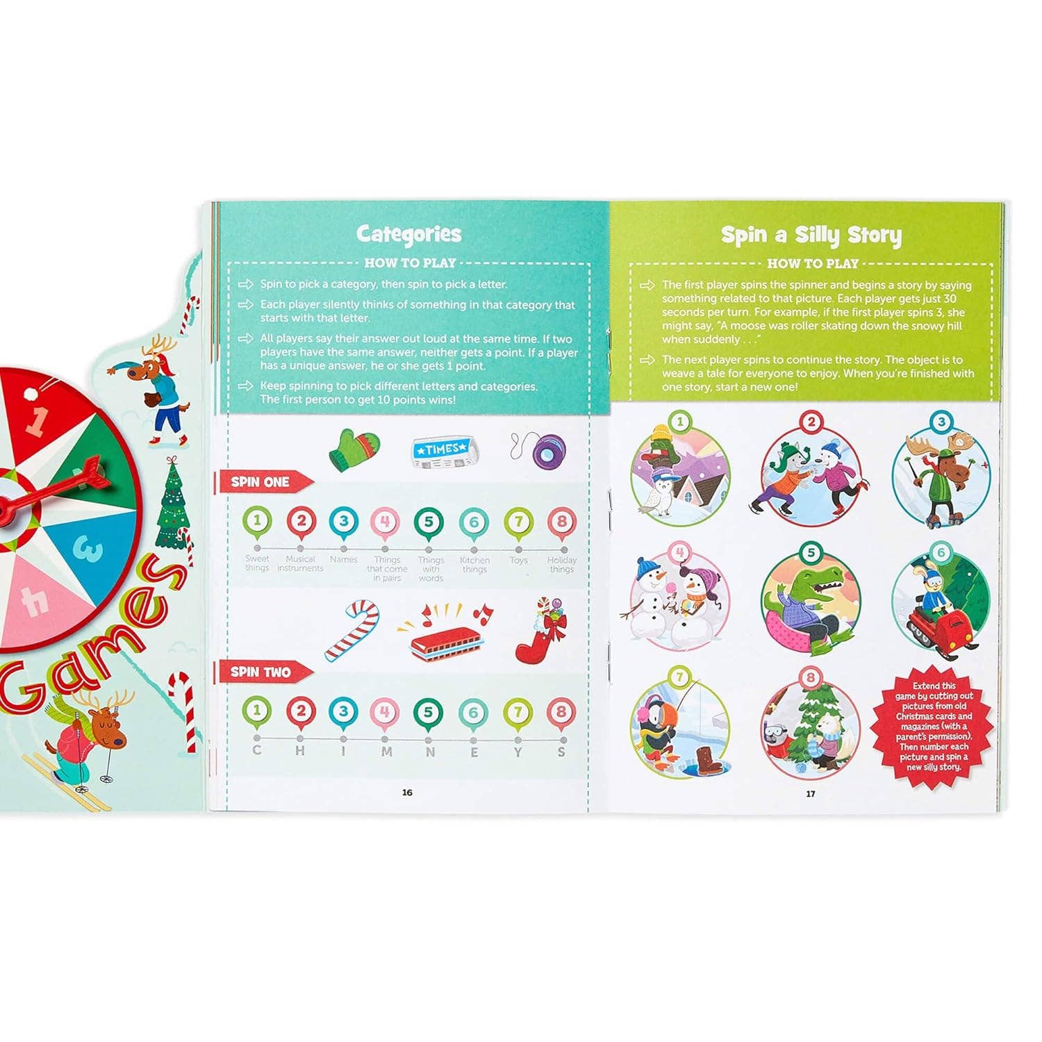 Reindeer Games Activity Book - Pep & Punch