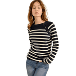 Sailor Knit Sweater - Navy - Pep & Punch
