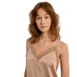Sassy Satin Laced Camisole - Pep & Punch