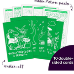 Scratch & Play Dinosaur Hidden Pictures Activity Book - Pep & Punch