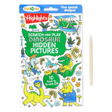 Scratch & Play Dinosaur Hidden Pictures Activity Book - Pep & Punch