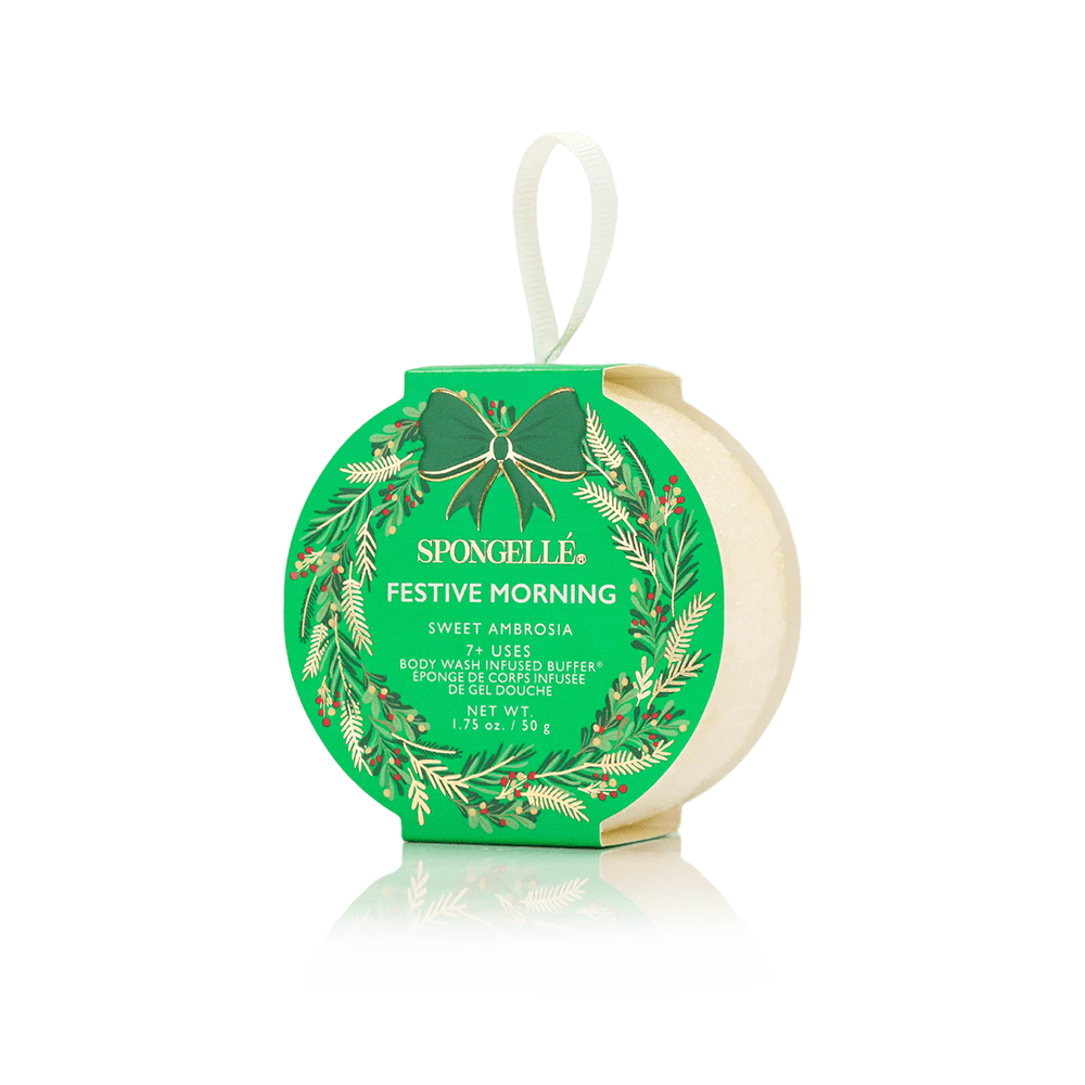 Spongelle | Holiday Wreath Body Buffer - Pep & Punch