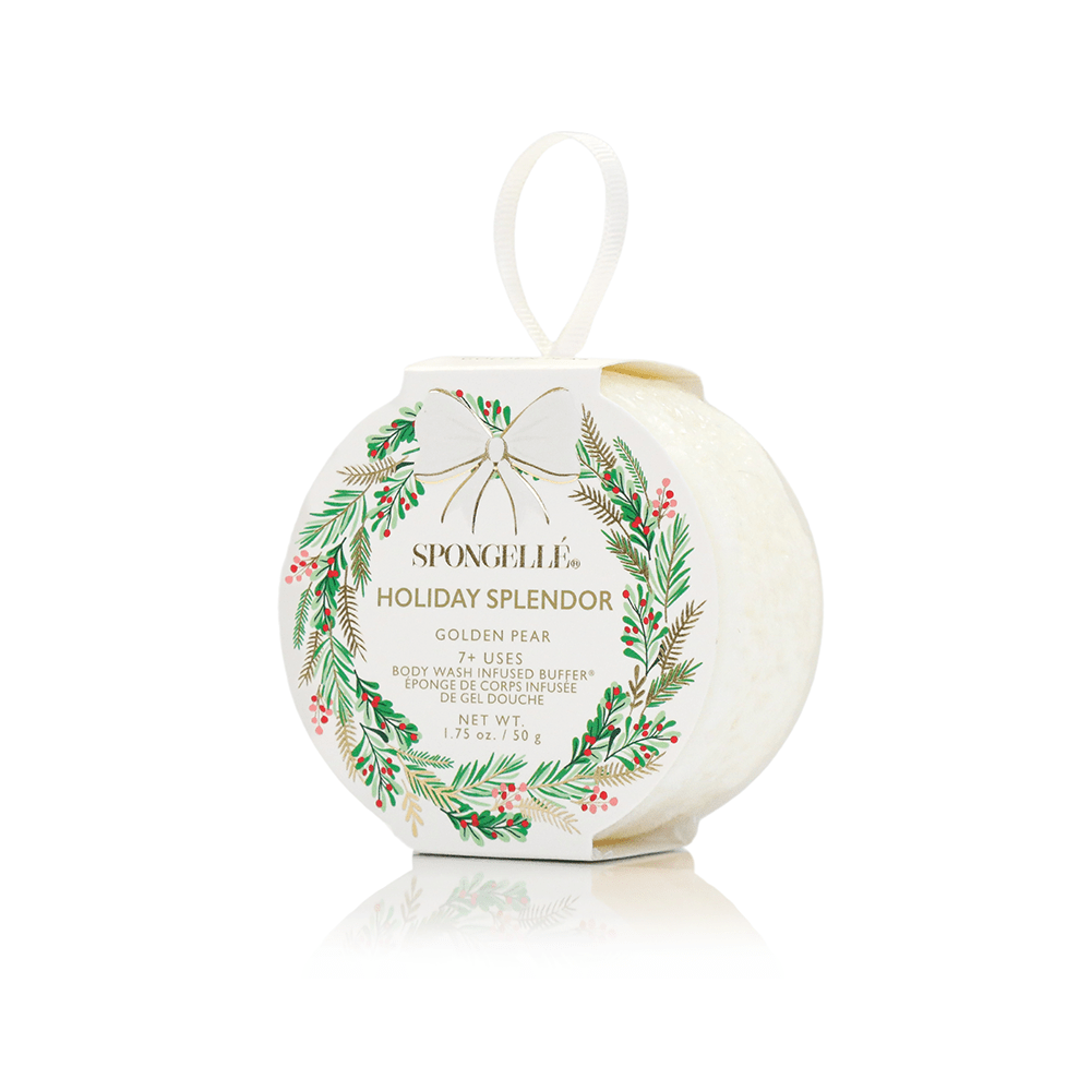Spongelle | Holiday Wreath Body Buffer - Pep & Punch