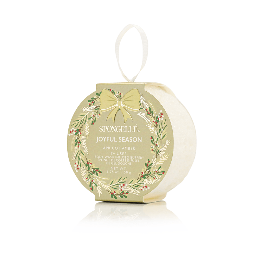 Spongelle | Holiday Wreath Body Buffer - Pep & Punch