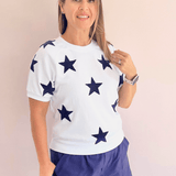 Stars Short Sleeve Sweatshirt - Pep & Punch