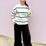 Suzie Scuba Wide Leg Pants - Pep & Punch