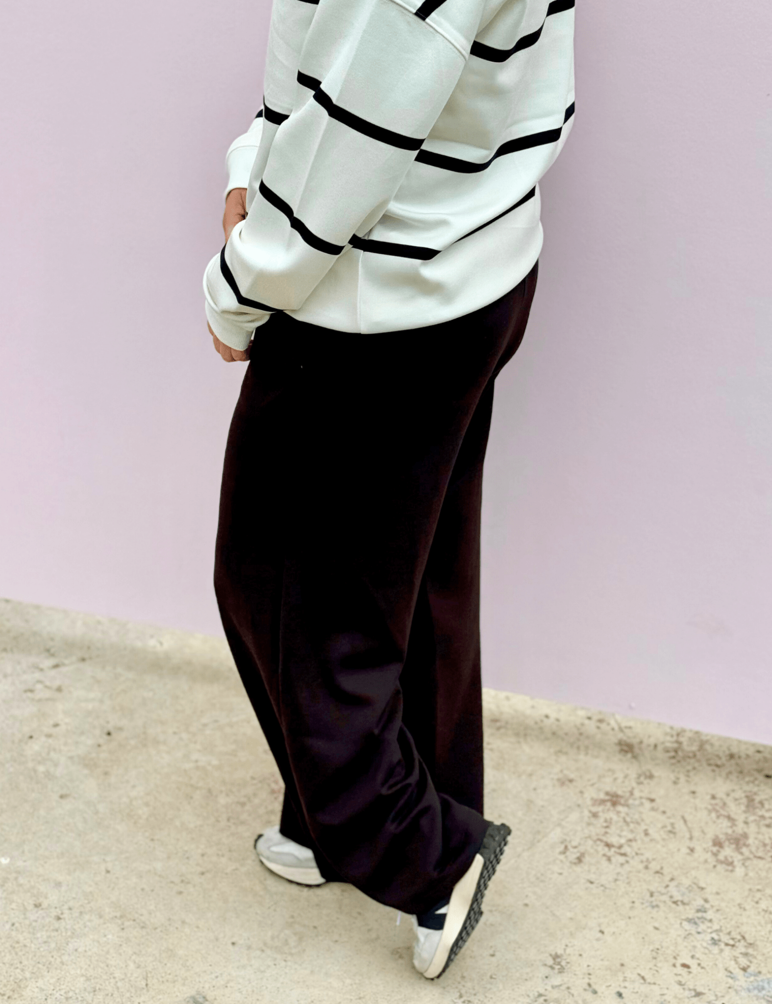 Suzie Scuba Wide Leg Pants - Pep & Punch