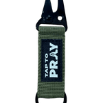 Tap to Pray | Tactical Carabiner Keychain - Pep & Punch