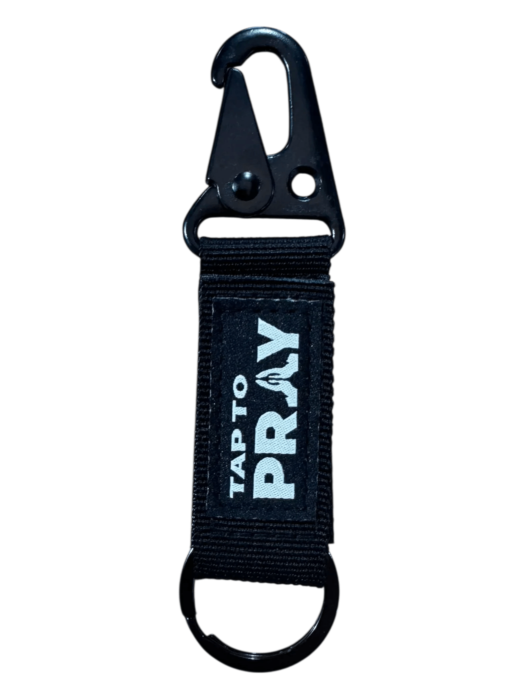 Tap to Pray | Tactical Carabiner Keychain - Pep & Punch