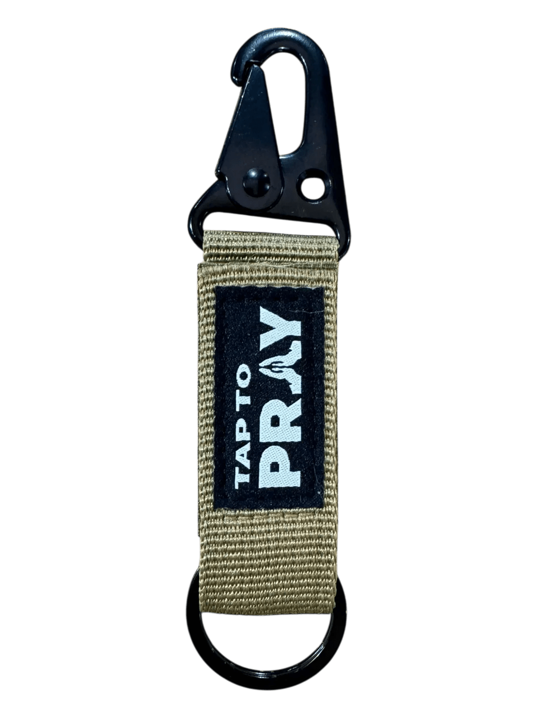 Tap to Pray | Tactical Carabiner Keychain - Pep & Punch