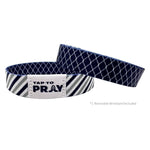 Tap to Pray | Wristband Graphite & Ink - Pep & Punch