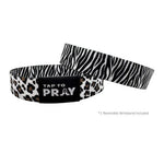 Tap to Pray | Wristband Safari Zebra - Pep & Punch