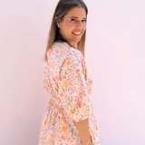 Tara Floral Dolman Sleeve Top - Pep & Punch