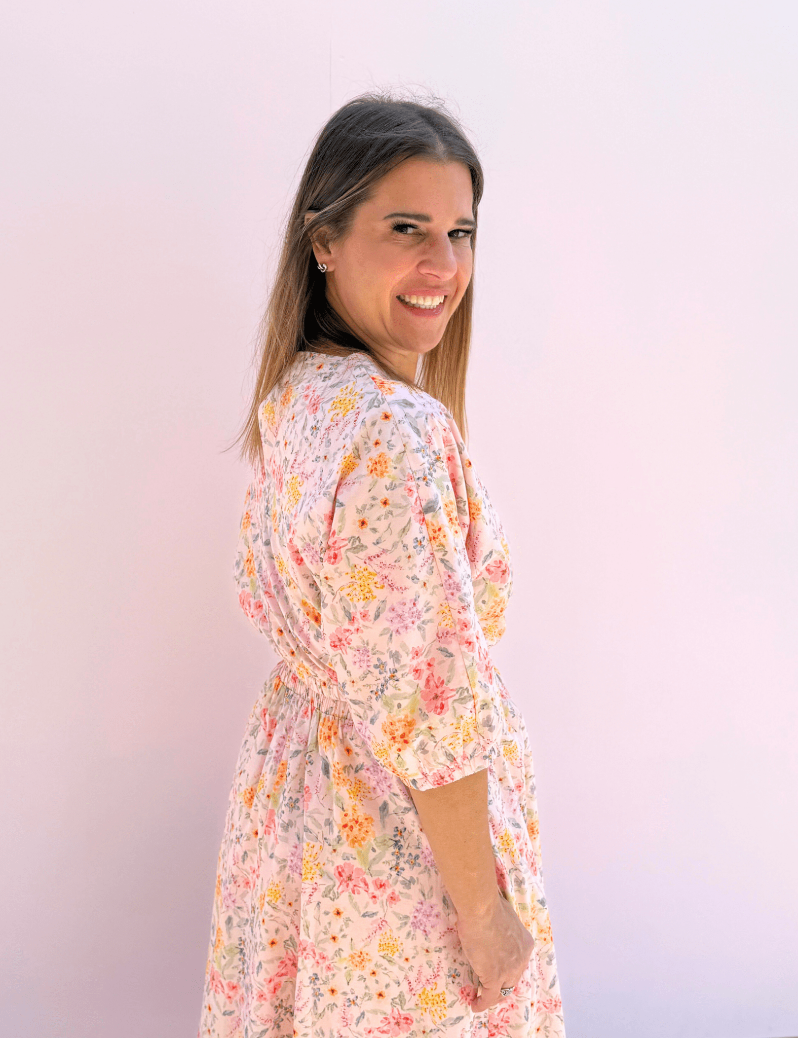 Tara Floral Dolman Sleeve Top - Pep & Punch