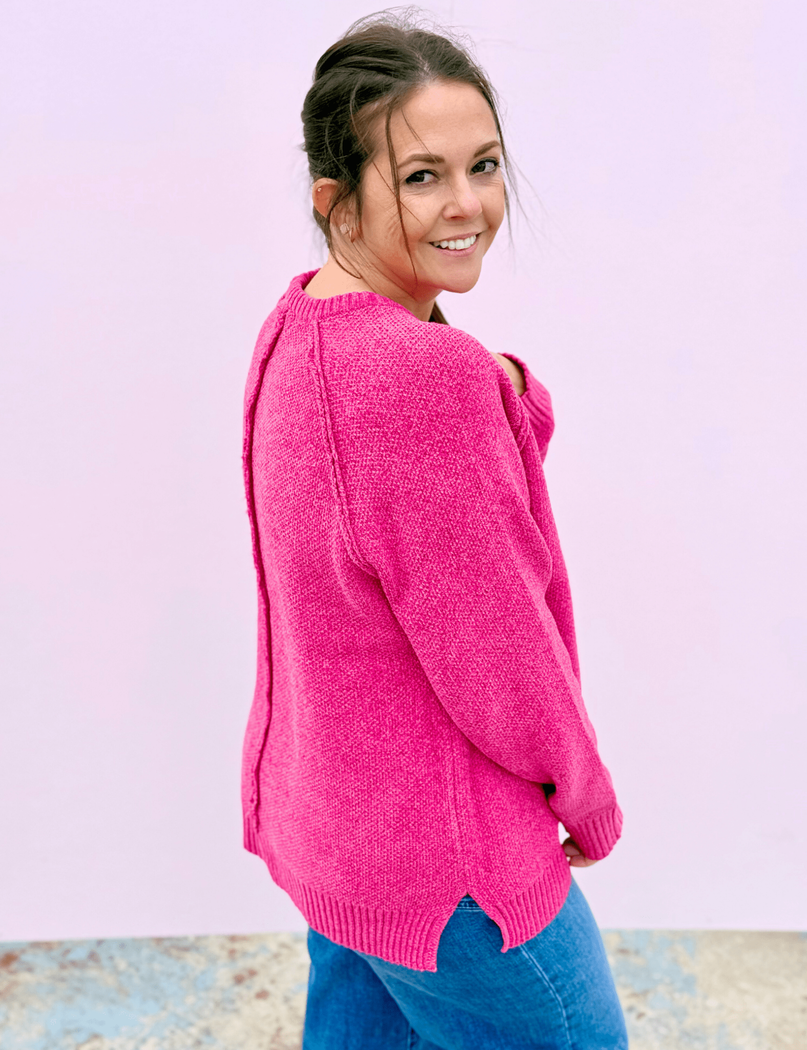 Tessa Chenille Sweater - Pep & Punch