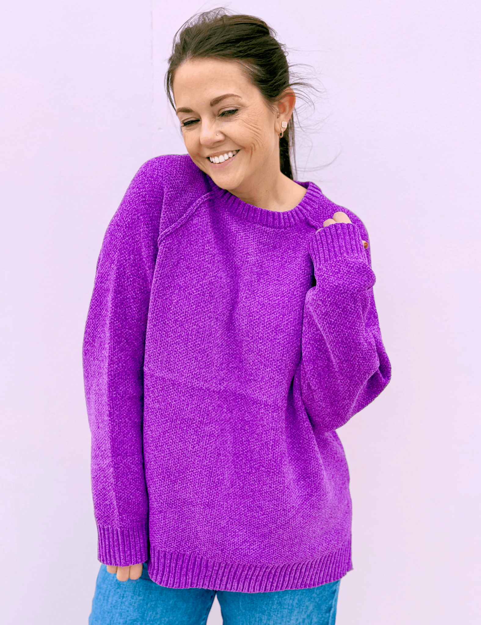 Tessa Chenille Sweater - Pep & Punch