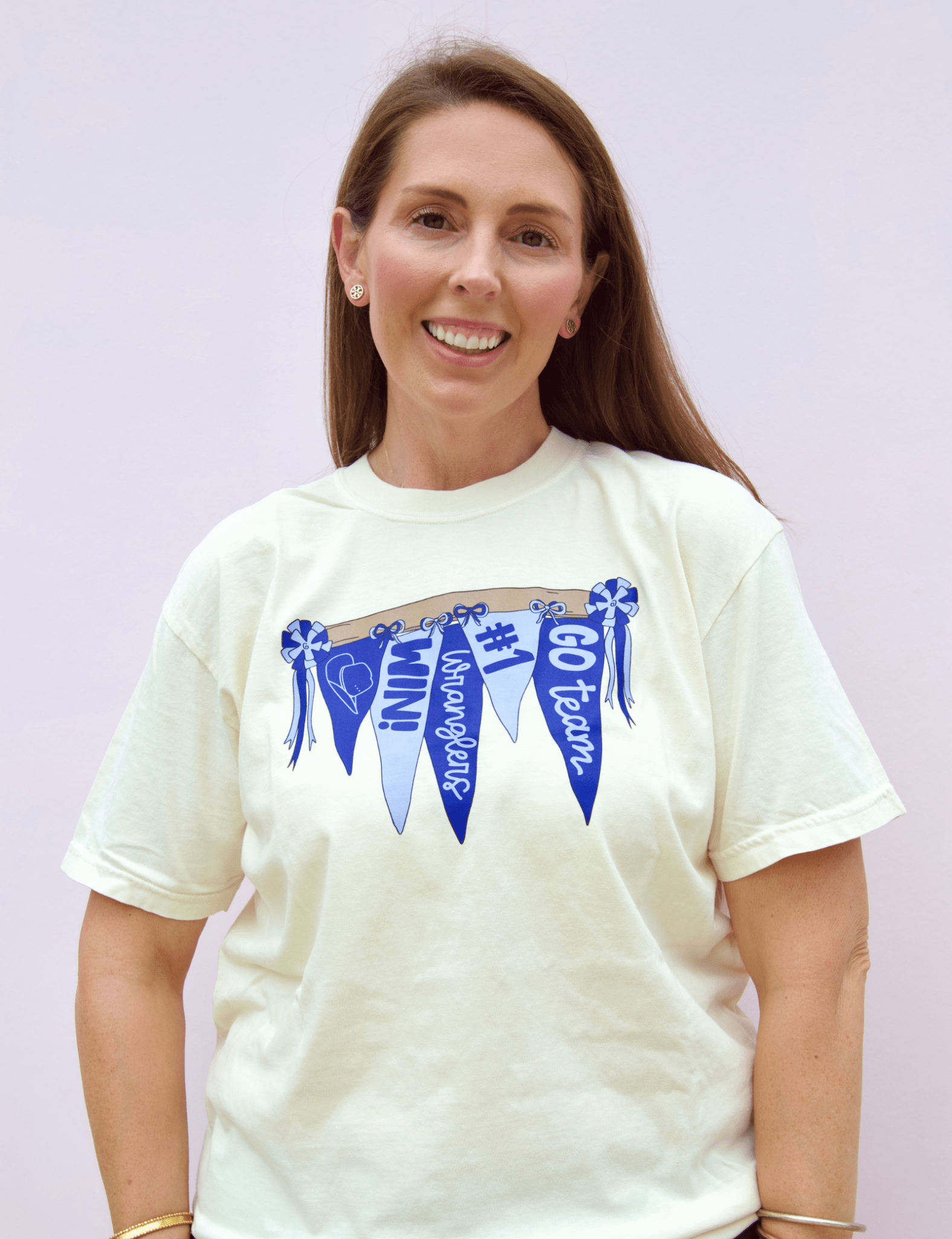 Wranglers Banners and Bows Tee - Pep & Punch