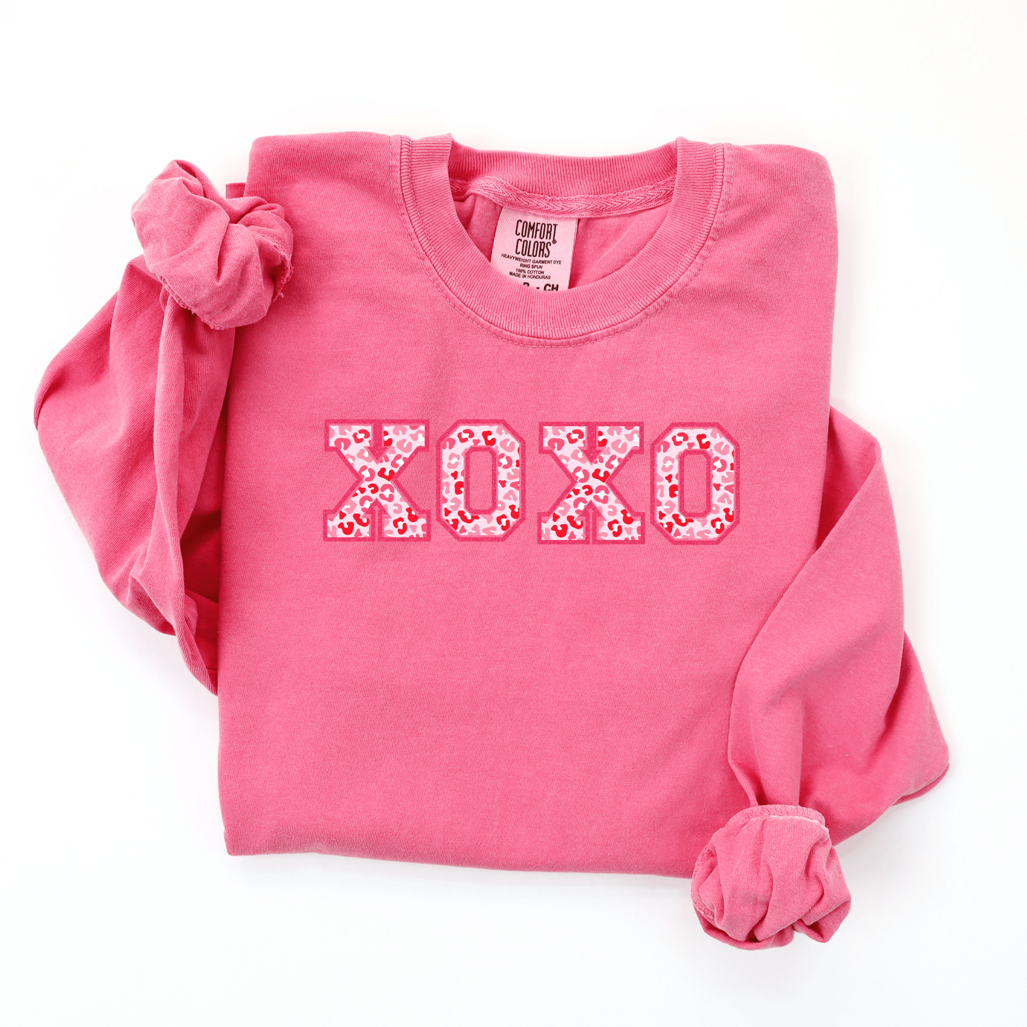 XOXO Valentines Day Long Sleeve Tee - Pep & Punch