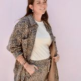 Z Supply | All Day Leopard Jacket - Pep & Punch