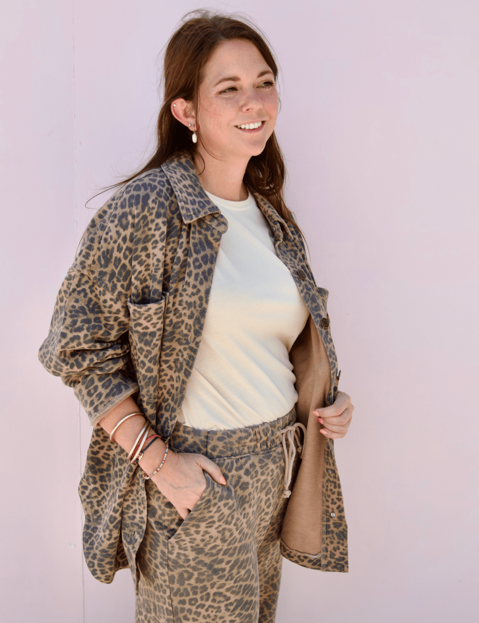 Z Supply | All Day Leopard Jacket - Pep & Punch